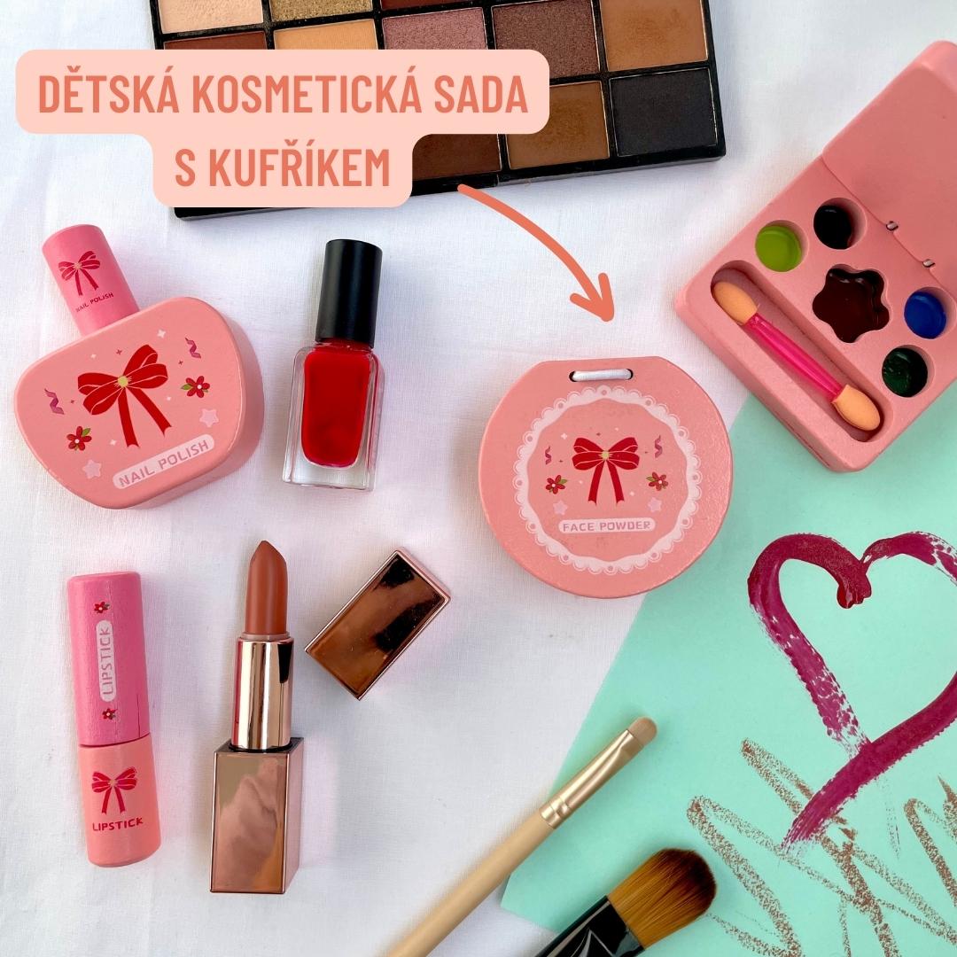 Dětská hračka kosmetika s doplňky v kufříku – ideální dárek
