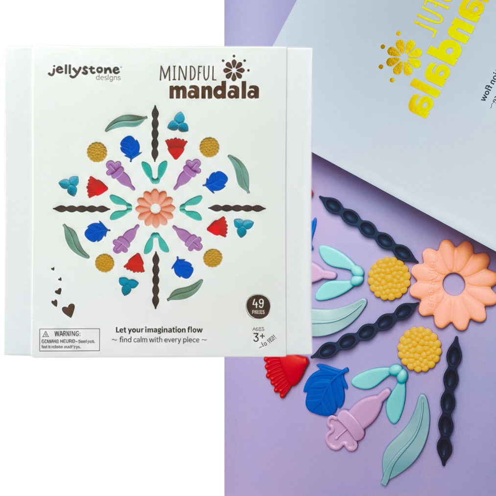 Relaxační senzorická hra Jellystone Mindful Mandala pro děti