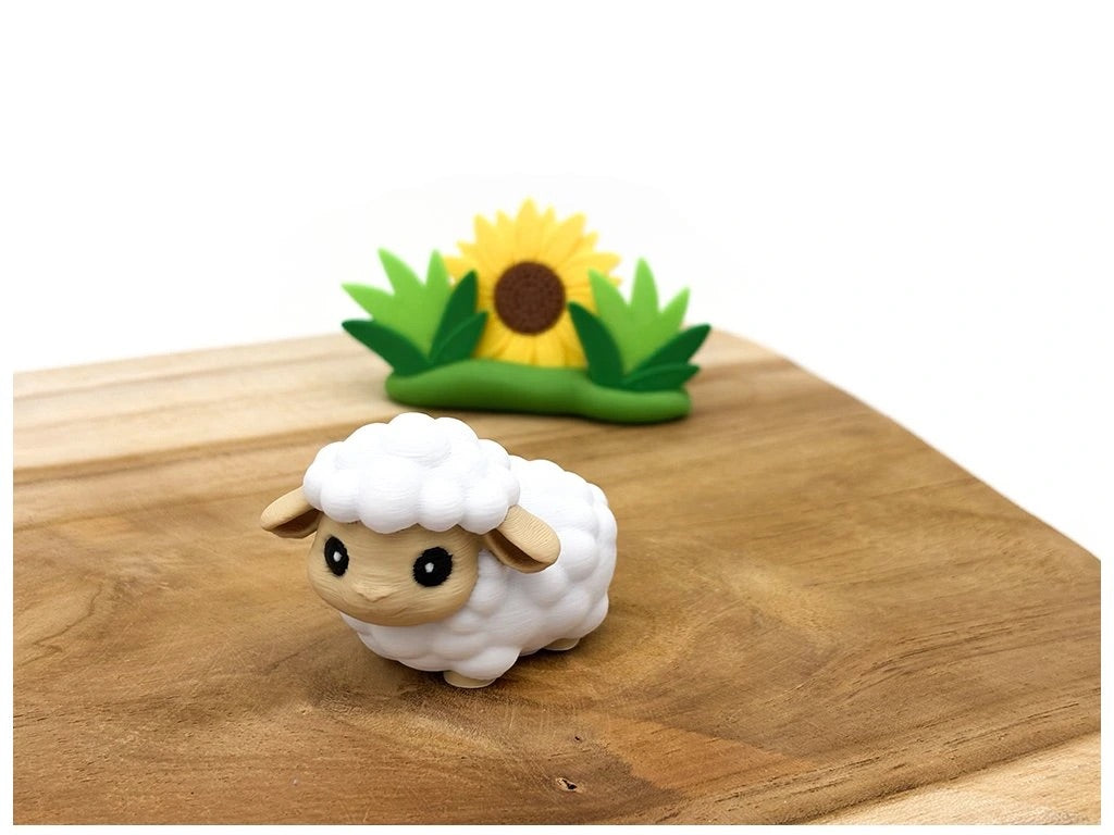 Miniatura ovečka figurka zvířátka pro sensory play