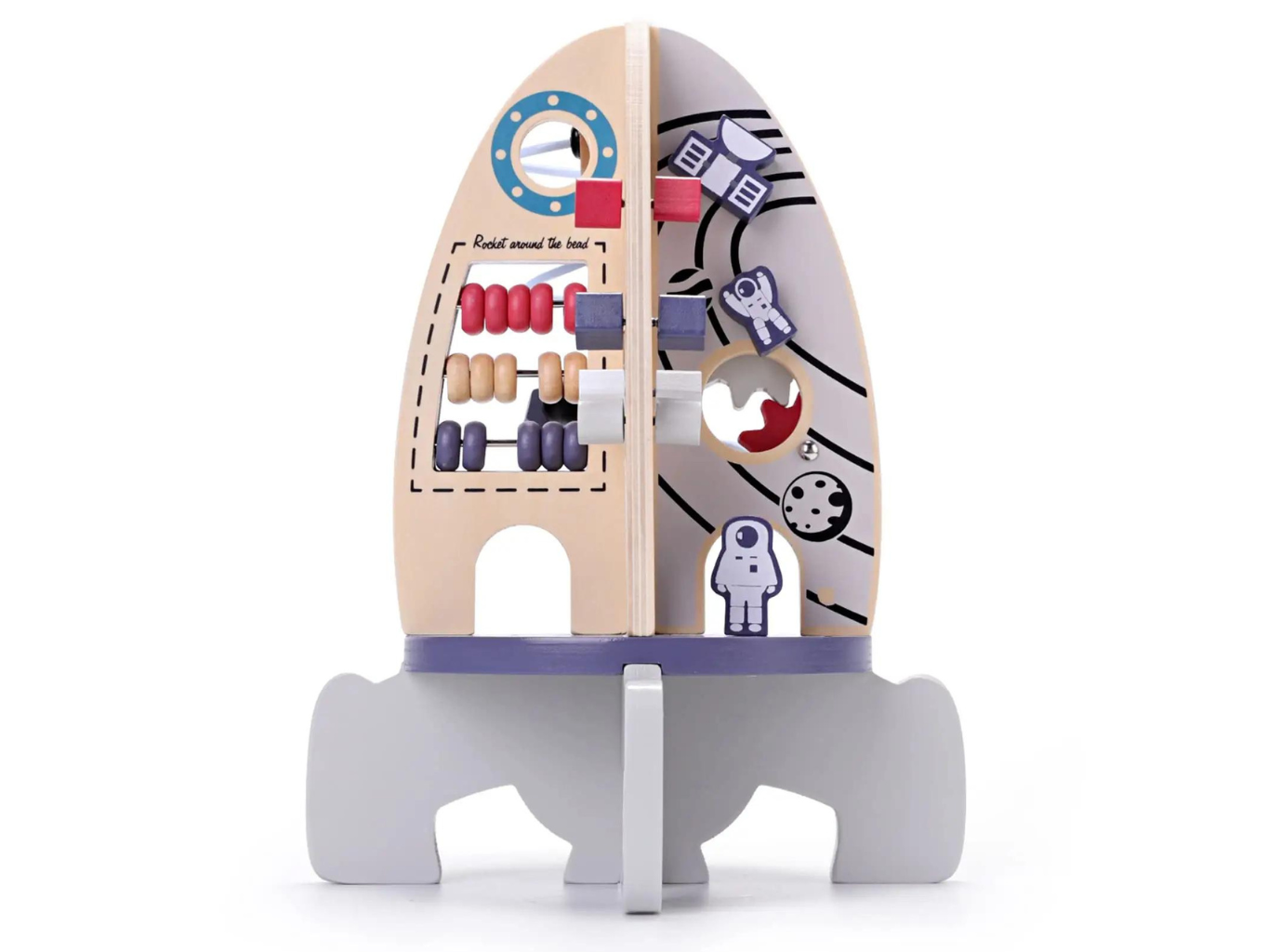 Montessori raketa pro děti s motorickými prvky