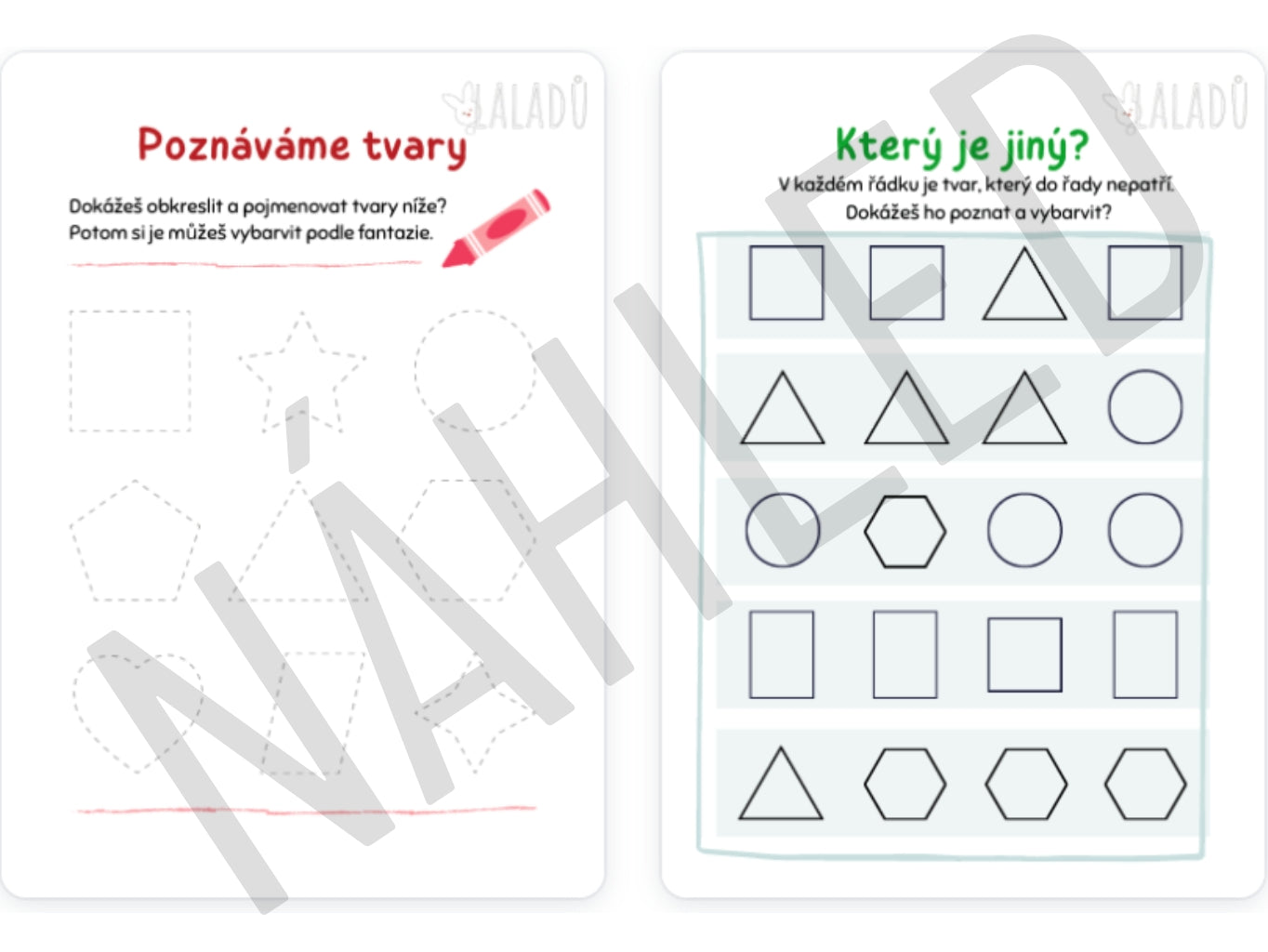 Hravé pracovní listy pro předškoláky – rozvoj dovedností a učení