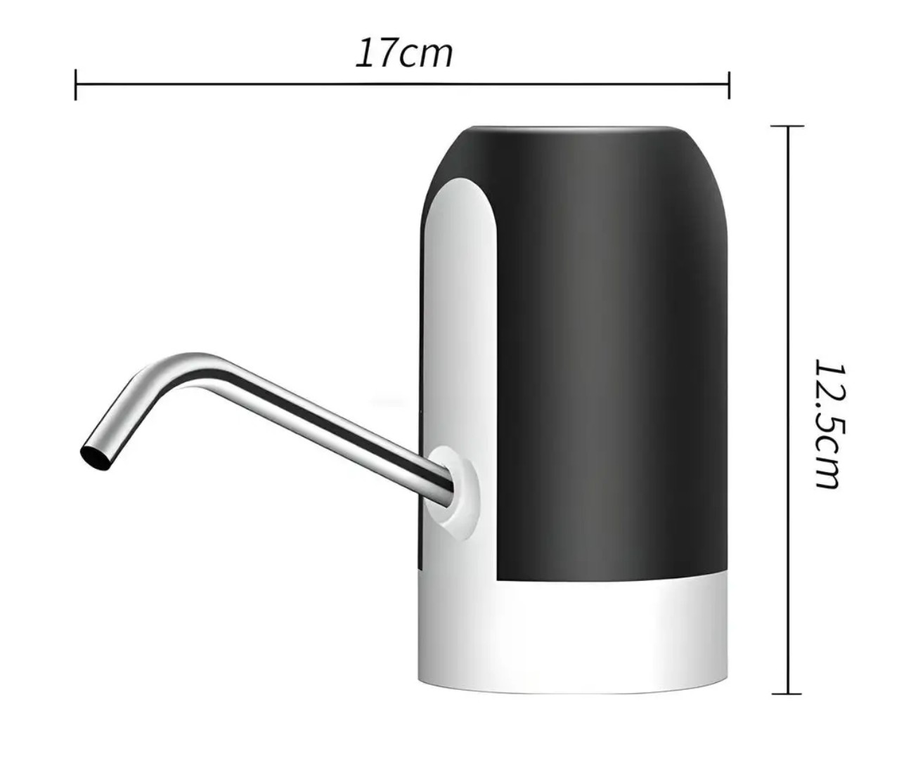 Dětská vodní pumpa s USB napájením a nerezovou trubicí